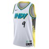 Dres Indiana Pacers TJ McConnell Nike 2024-25 City Edition Bijela Swingman